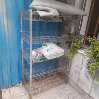 سبد استیل محکم یا استند و جا میوه ای و نظم دهنده|لوازم نظافت|مشهد, عبادی|دیوار