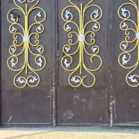 درب حیاط ۳ لنگه عرض ۲/۵۰