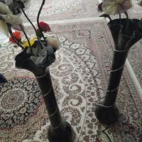 گلدان همراه با گل|گل مصنوعی|زاهدان, |دیوار