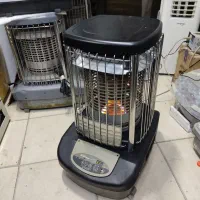 بخاری نفتی برقی ژاپنی 120متر گرمایش