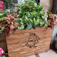 فلاور باکس چوبی(اجرا کننده گل مصنوعی)|گل مصنوعی|تهران, بازار|دیوار