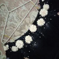 پیراهن مجلسی عروسکی یقه قایقی سایز ۱|لباس|کرج, حصار سرجوب|دیوار