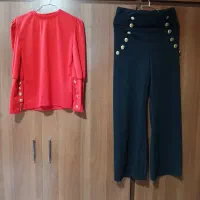 کت وشلوار و لباس مجلسی وشومیز و پارچه و چادری