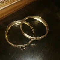 دو عدد النگو طلا