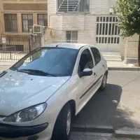 پژو 206 تیپ2 سفید صدفی