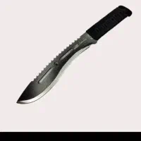 چاقو شکاری ۳۰سانتی همراه با قلاف رنگ کوره ای