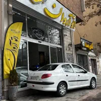 پژو ۲۰۶ v8 sd|خودرو سواری و وانت|همدان, |دیوار