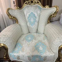 مبل ۹ نفره و میزناهارخوری ۶ نفره ست استیل « سلطنتی