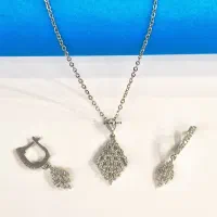 نیم ست نقره مشابه طلا مدل micro|بدلیجات|مشهد, گلشور|دیوار