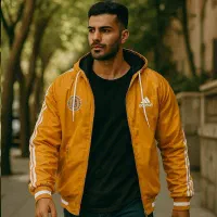 کاپشن مردانه زرد اسپرت|لباس|تهران, فلسطین (میدان انقلاب)|دیوار