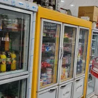 ۲عدد یخچال دوطرف نما مغازه ای