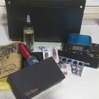 لوازم آموزشی تتو بدن در حد نو