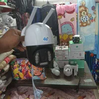 دوربین مداربسته وایفای دار لامپی چرخشی اسپدام بولت|دوربین مداربسته|کازرون, |دیوار