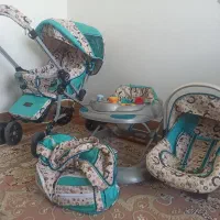 کالسکه و کریر و روروک و کیف همراه