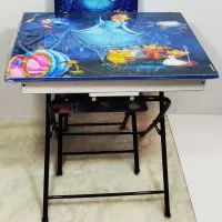 میز وصندلی تحریر باکس دار درطرح ها کرومی فضانورد|میز تحریر و کامپیوتر|قم, چهل درخت|دیوار