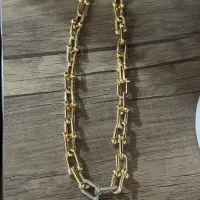گردنبند تیفانی روکش طلا اصل ژوپینگ|بدلیجات|کرمانشاه, |دیوار