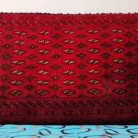 فروش فوری پشتی دست‌بافت ترکمنی بزرگ و باکیفیت