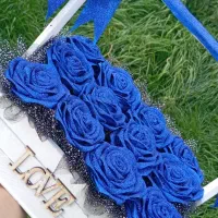 گل روبانی|گل مصنوعی|ساری, |دیوار