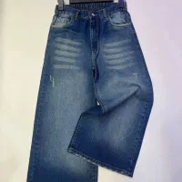 شلوار لی بگ دخترانه