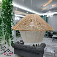 لوستر رافیا در طرح های مختلف|لوستر و چراغ آویز|اسلام‌‌آباد غرب, |دیوار