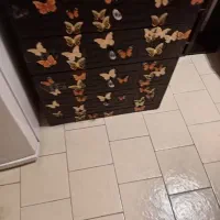 جا کفشی  با آینه و جا لباسی و دکور