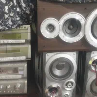ضبط و چهار عدد باند بزرگ|سیستم صوتی خانگی|خرم‌آباد, |دیوار