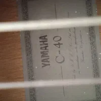 گیتار یاماها c40|گیتار، بیس، امپلیفایر|آستارا, |دیوار