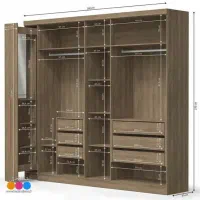 کمد دیواری|جاکفشی، کمد، دراور|همدان, |دیوار