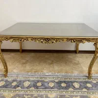 میزناهارخوری بهمراه شیشه