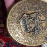 سینی برنجی بیت المقدس کهنه|کلکسیون اشیاء عتیقه|تهران, شهران شمالی|دیوار