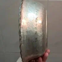 تاس حمام مسی قاجاری قدیمی در دو سایز|کلکسیون اشیاء عتیقه|ری, دیلمان|دیوار