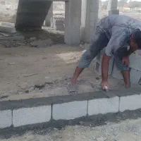 بتون ریزی و کف و ستون و سقف اماده شیب بندی|خدمات پیشه و مهارت|میناب, |دیوار