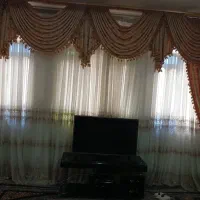 پرده پرچین حریر