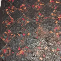 قالیچه ۴ متری چهل تیکه چرم