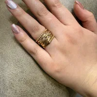 طلای نو گوشواره طلای ایتالیایی انگشترهای مینیمال|جواهرات|تهران, استقلال|دیوار