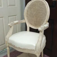 صندلی تک تمام چوب