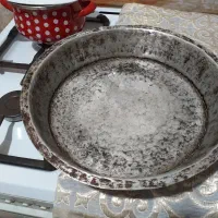 ماهیتابه مسی قدیمی