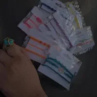 دستبند بافت رنگی