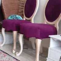 مبل ۷ نفره بدنه چوب روس