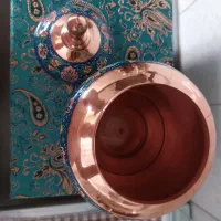 شکلات خوری مسی اصل زنجان حک شده با جعبه|صنایع دستی و سایر لوازم تزئینی|تهران, امامت|دیوار