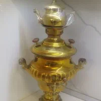 سماور برنجی 6 لیتر