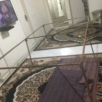 میز متحرک آهنی برای بساط