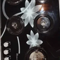 گاز رو میزی شیشه ای در حدنو کاملا تمیز و سالم|اجاق گاز و لوازم برقی پختوپز|بندر انزلی, امامزاده|دیوار