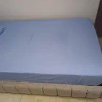 تختخواب120×200به همراه تشک خوشخواب سوپر کلاس هارد|تخت و سرویس خواب|رودسر, |دیوار