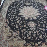 قالی کشمیر کاشان دو تا ۹ متری جنس قدیمی اصل