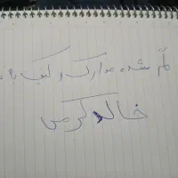 گمشده مدارک به نام خالدکرمی