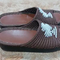 دمپایی زندان بافت|کیف، کفش، کمربند|دوگنبدان, |دیوار