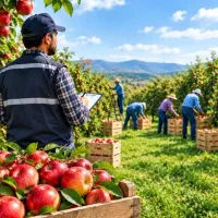 سرکارگر کار های کشاورزی خانم بیرانوند