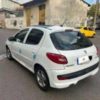 207 مدل ۱۴۰۱ سقف پانا بی رنگ|خودرو سواری و وانت|رشت, منظریه|دیوار