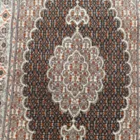 قالیچه دستباف زر نیم ماهی|فرش|خوی, |دیوار